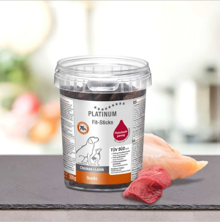 PLATINUM Fit-Sticks Chicken + Lamb 300g
