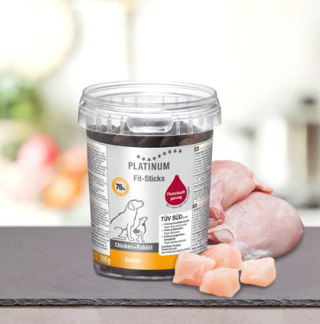 PLATINUM Fit-Sticks Chicken + Rabbit 300g