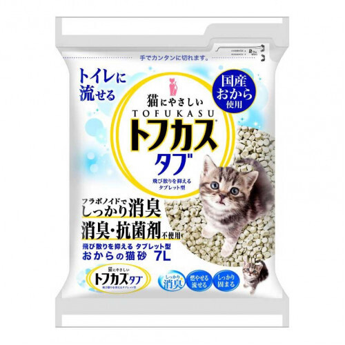 Tofukasu 7+1 圓片形豆腐貓砂 7L (日本製) 7L