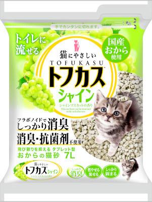Tofukasu 圓片型豆腐砂 葡萄果味 7L