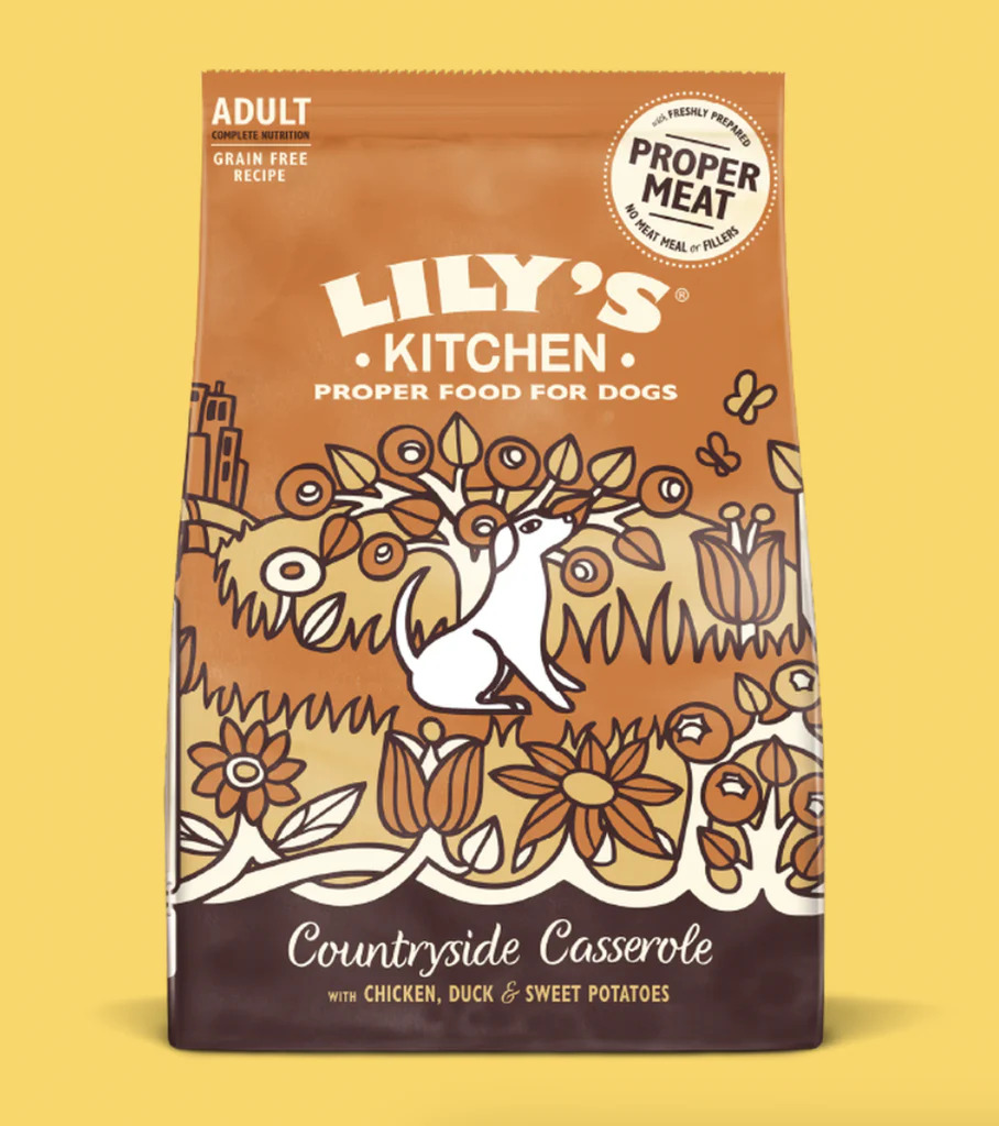 LILY'S KITCHEN 無穀物雞肉鴨肉甜薯成犬糧 2.5kg 