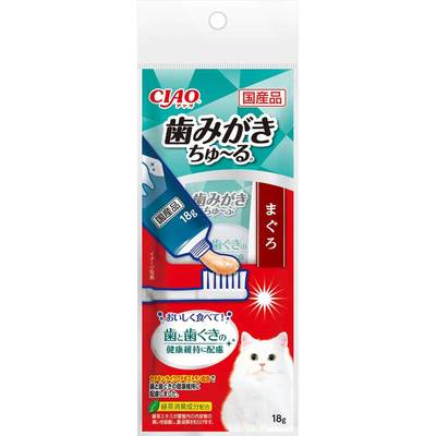 CIAO - Japanese Cat brushing snacks tuna flavor 18g