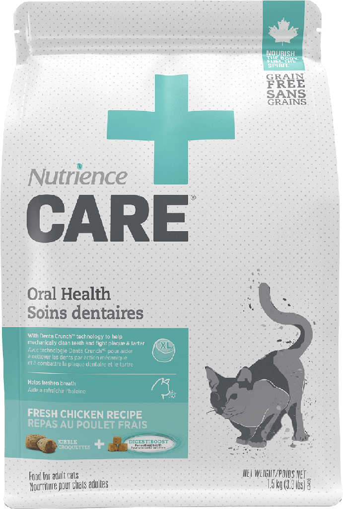 Nutrience - Care 口腔健康 – 貓咪用牙齒粗磨粉 3.3LB