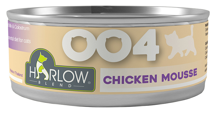HarlowBlend - Chicken Mousse Canned Food for Cats 80g
