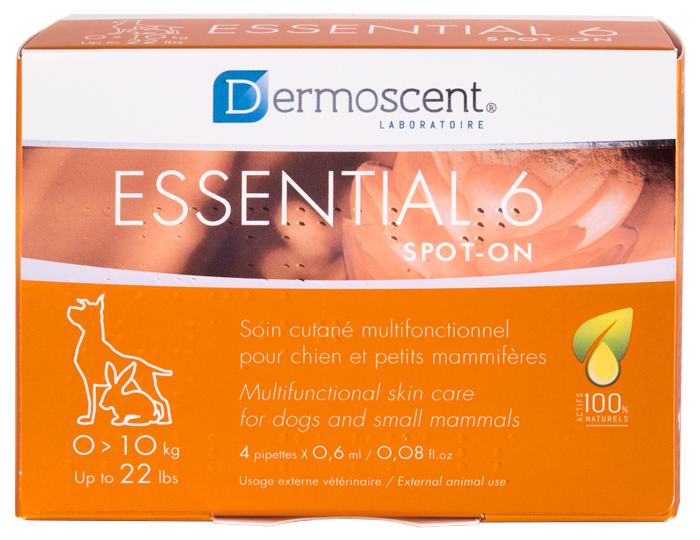 DERMOSCENT ESSENTIAL 6 SPOT-ON FOR DOGS 寵物外用皮膚修復滴劑 0-10KG