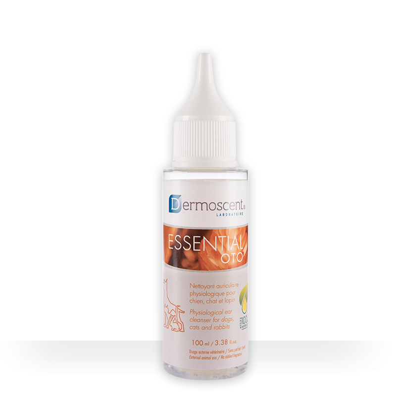 DERMOSCENT Essential OTO Ear Cleanser For Dogs & Cats 100ml