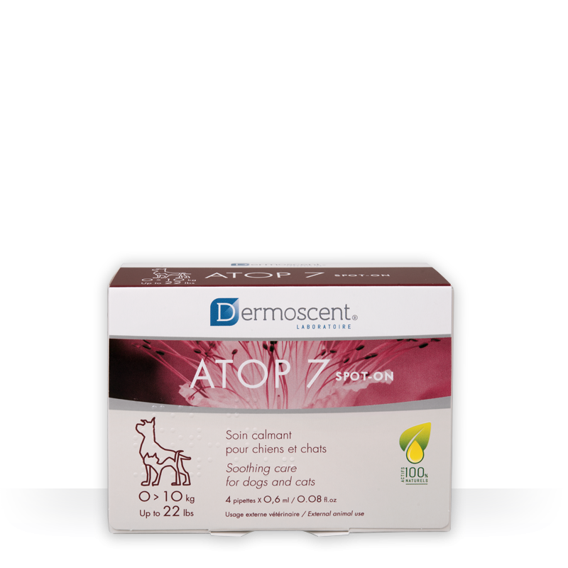 DERMOSCENT ATOP 7 spot-on for dogs and cats(0-10kg)