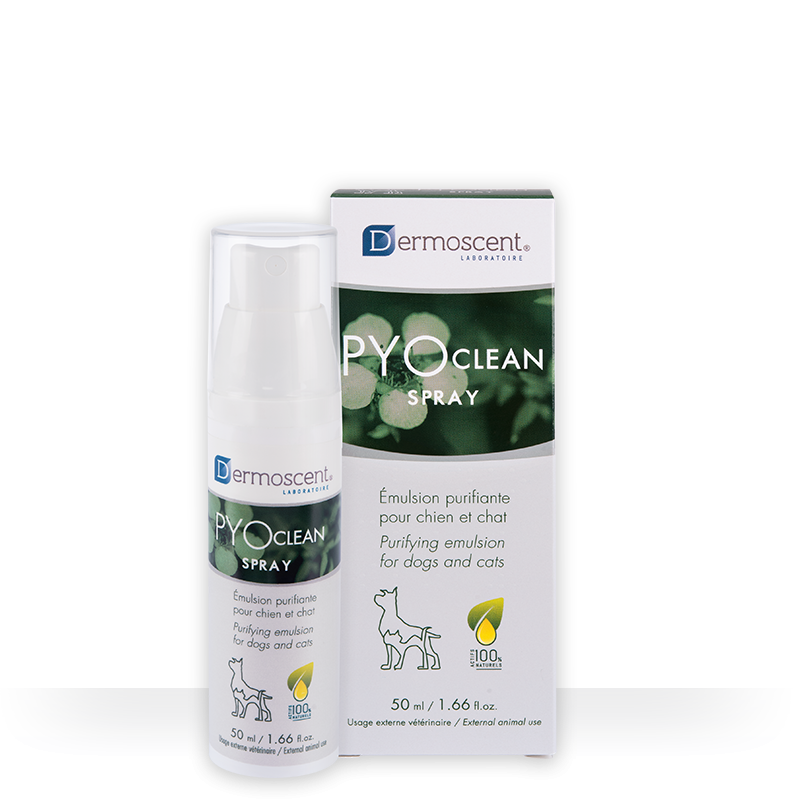 DERMOSCENT PYO Clean Spray For Dogs & Cats 50ml
