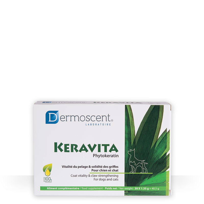 DERMOSCENT Keravita for Dogs and Cats (30 Tablets)