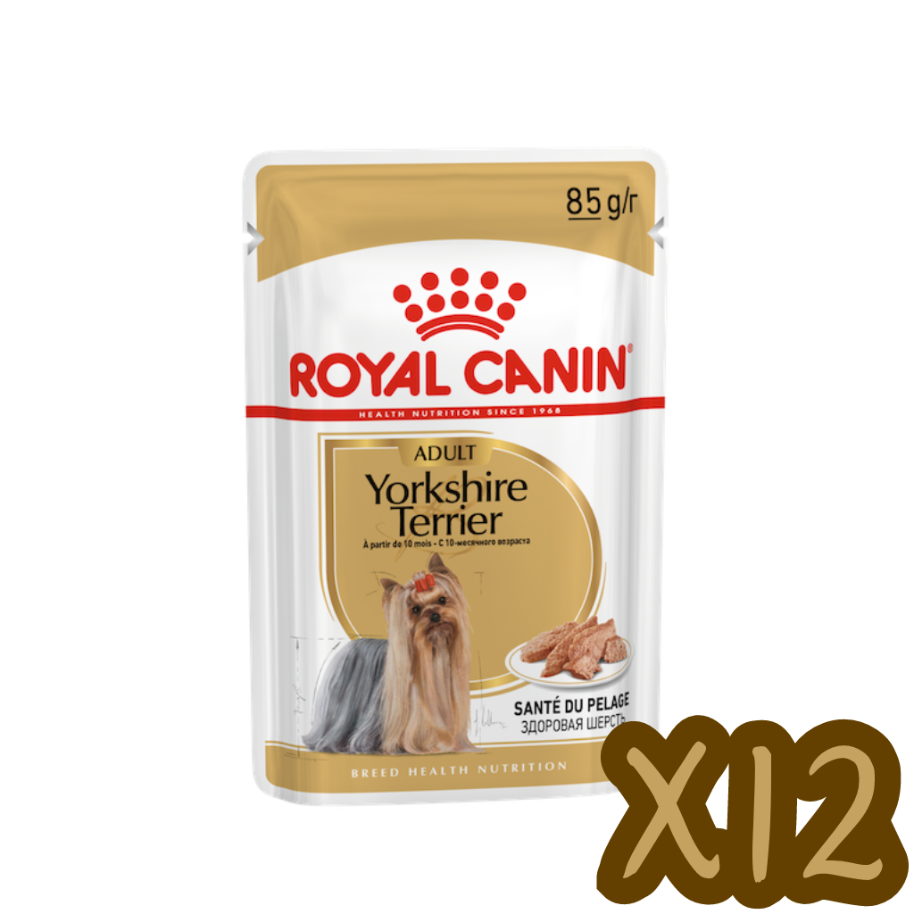 Royal Canin Dog BHN Yorkshire Terrier Adult Dog (Loaf) 85g x12