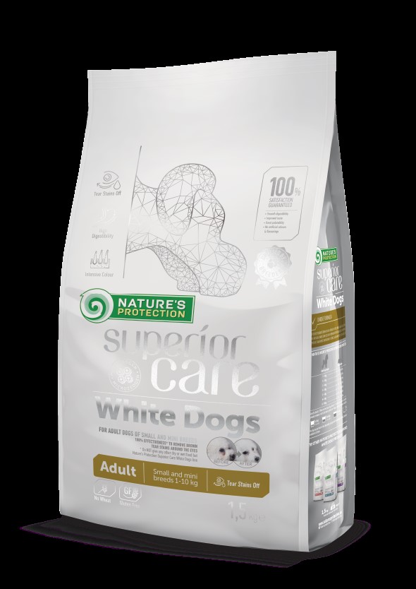 Nature's Protection 去淚痕美毛 成犬配方 (黃色) (羊肉) 狗糧 4kg