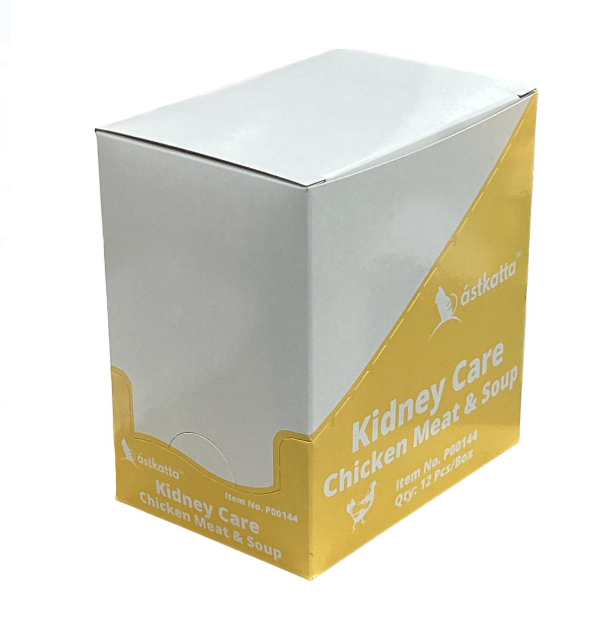 Astkatt Kidney health care series free-range chicken soup bagged cat wet food 50gx12