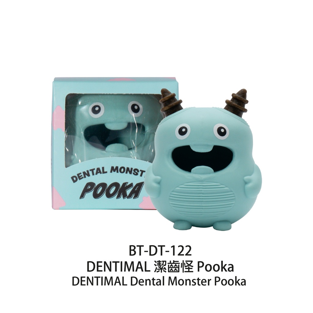 Breezy Tail DENTIMAL潔齒怪 Pooka 1件 (藍色) 