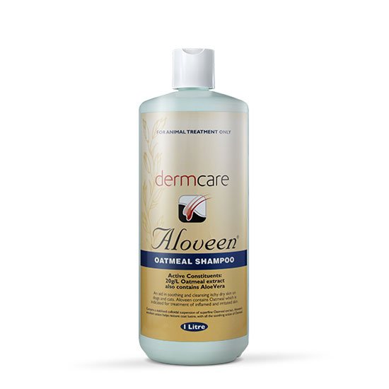 Dermcare Aloveen Oatmeal Shampoo for Cats & Dogs 500ml