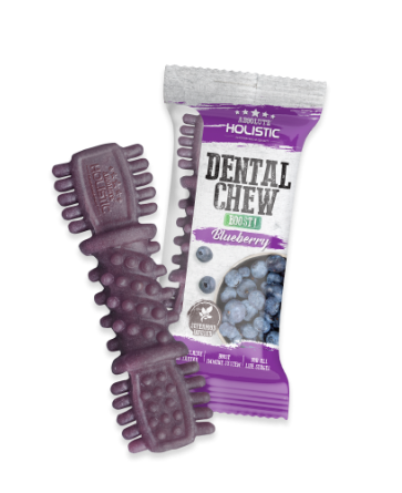 Absolute Holistic 無穀物 狗狗潔齒棒 (藍莓口味) 4吋