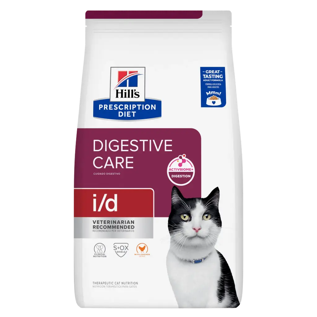 Hill's Prescription Diet i/d Digestive Care (Chicken) Cat Food 4lbs