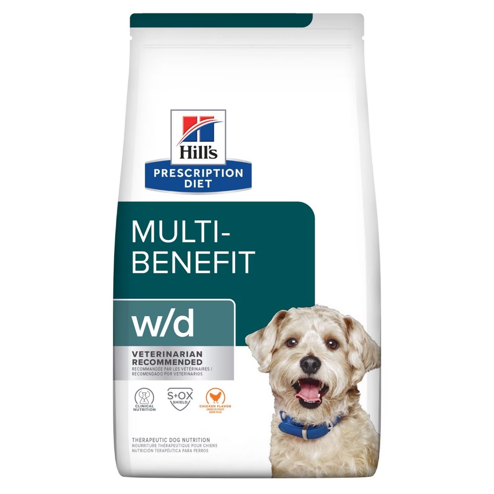 Hill's Prescription Diet w/d Multi-Benefit Dry Dog Food 1.5kg
