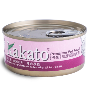 Kakato 卡格 牛肉慕絲 貓犬用罐頭 70g 
