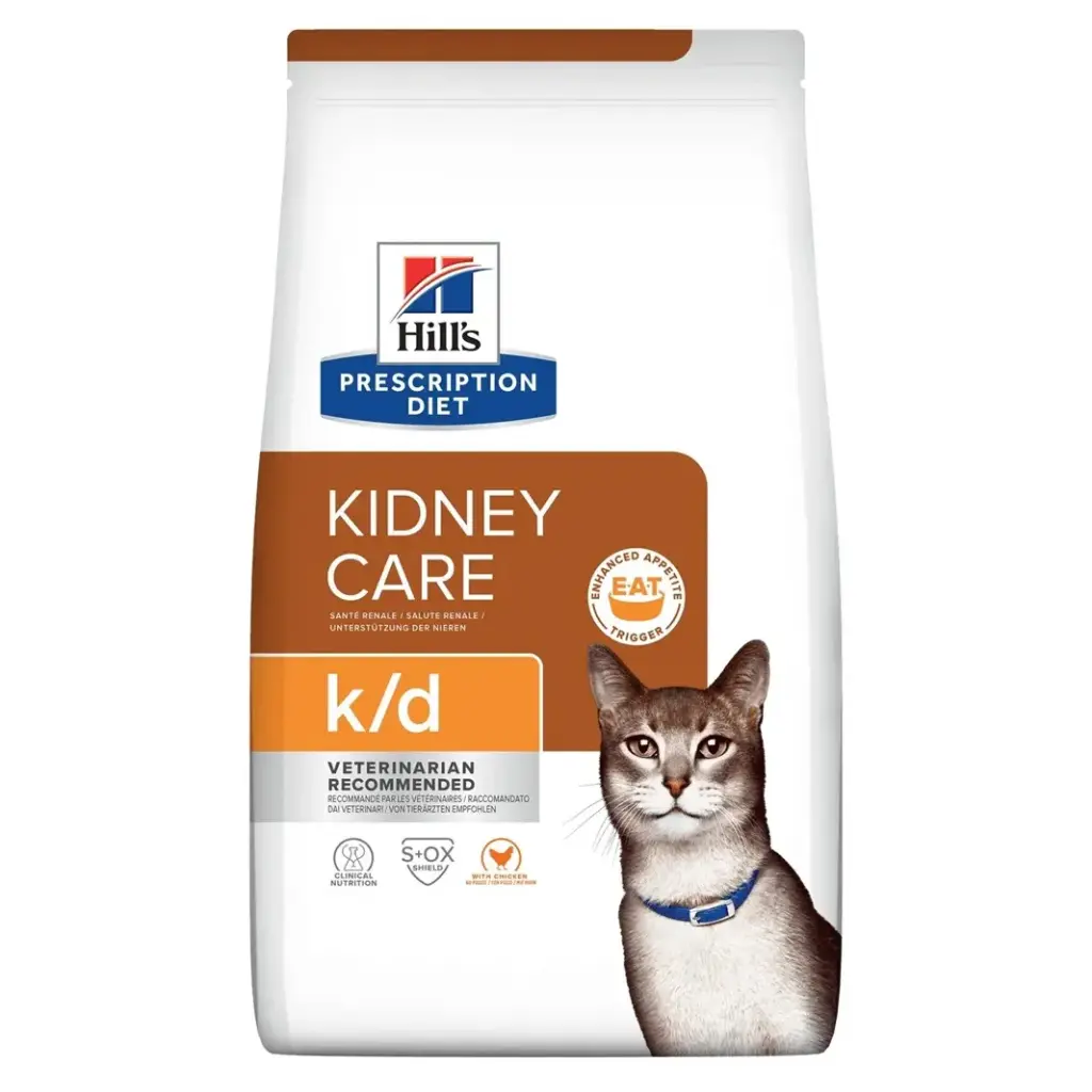 Hill's Prescription Diet k/d Kidney Care Dry Cats Food 8.5lbs