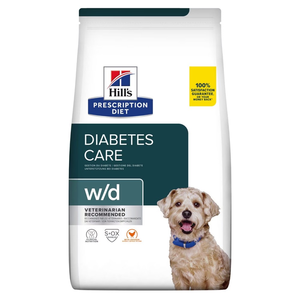 Hill's Prescription Diet w/d Multi-Benefit Dry Dog Food 8.5lbs
