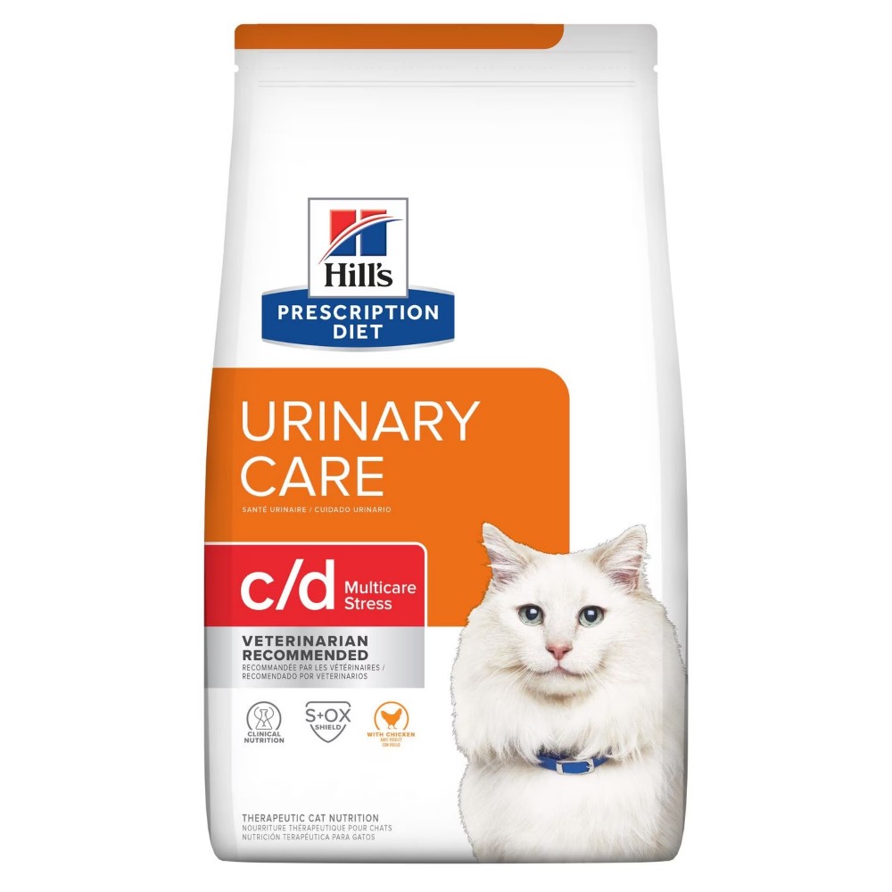 Hill's Prescription Diet c/d Stress Urinary Care Dry Cat Food 1.5kg