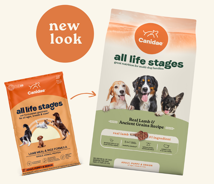 Canidae - All Life Stages Dry Dog Food: Lamb Meal and Rice 15lb