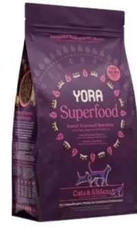 YORA - 單一昆蟲蛋白頂級完整配方 成貓糧 3.75kg 