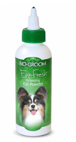 Bio-Groom Ear-Fresh Grooming Ear Powder for Dogs & Cats 24g