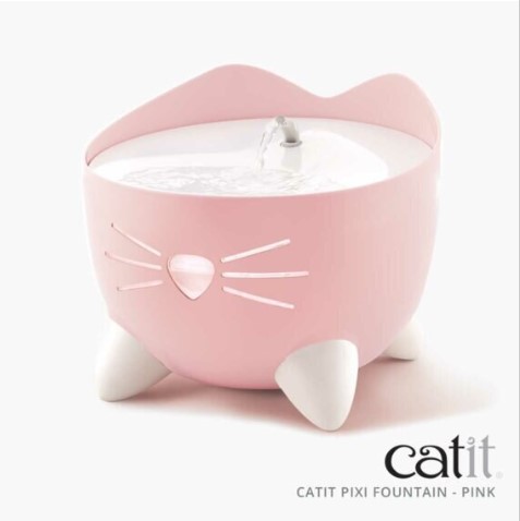 Catit Pixi 貓貓飲水機器 (粉色)