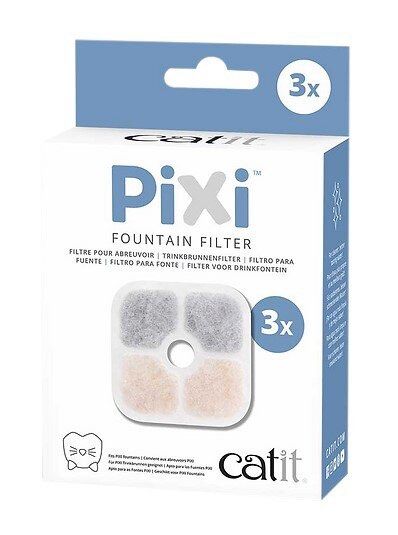 Catit PIXI 飲水機專用濾芯補充裝 3pc