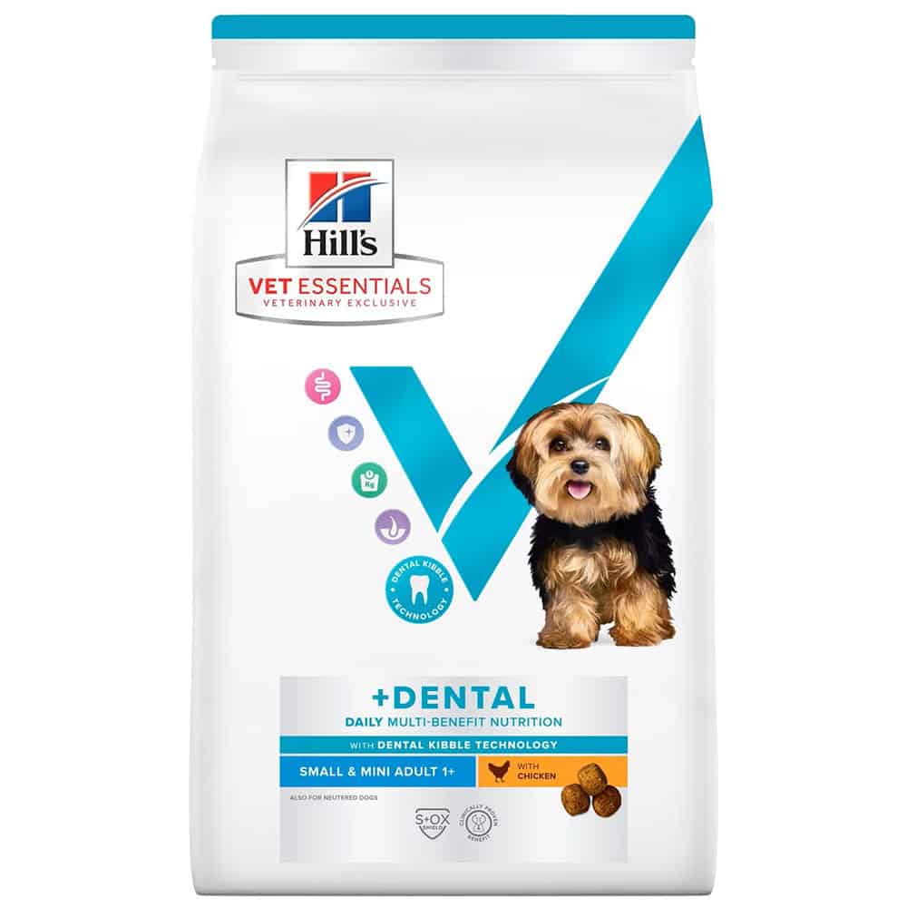 Hill's Vet Essentials Small & Mini Adult Dog 1+ DENTAL Dry Dog Food 2kg