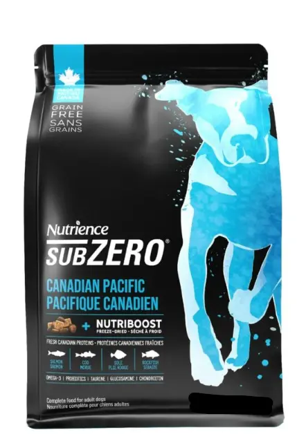 Nutrience Subzero 凍乾脫水鮮三文魚、鯡魚 無穀物七種魚全犬配方 10kg(#D6223)