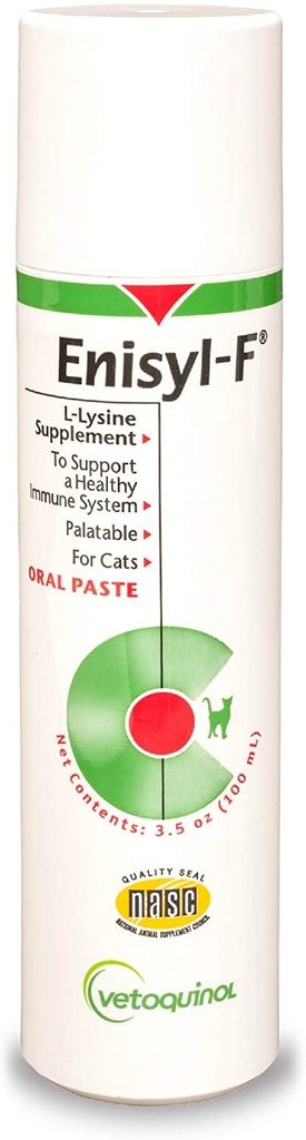 Vetoquinol Enisyl-F L-lysine 貓用賴氨酸營養補充軟膏100ml