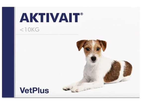 VetPlus Aktivait for Brain Function in Small Breed (<10kg) Dogs 60 Caps