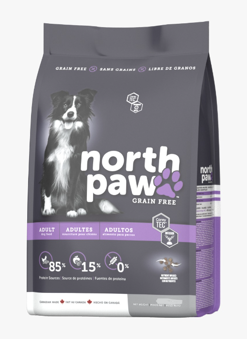 North Paw Grain-Free Chicken and Herring Formula Adult Dog Food 25.1lb