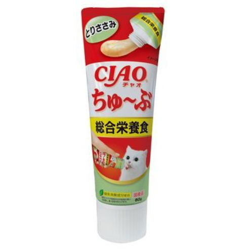 CIAO Inaba Chicken Flavor Multivatmin Paste 80g #CS-156