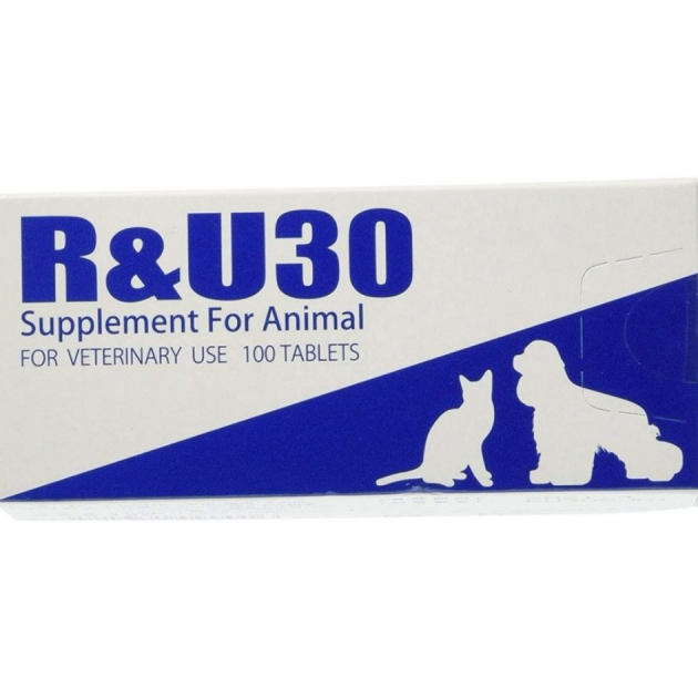 Kyoritsu Seiyaku R&U30 for Cats & Dogs 100 pcs