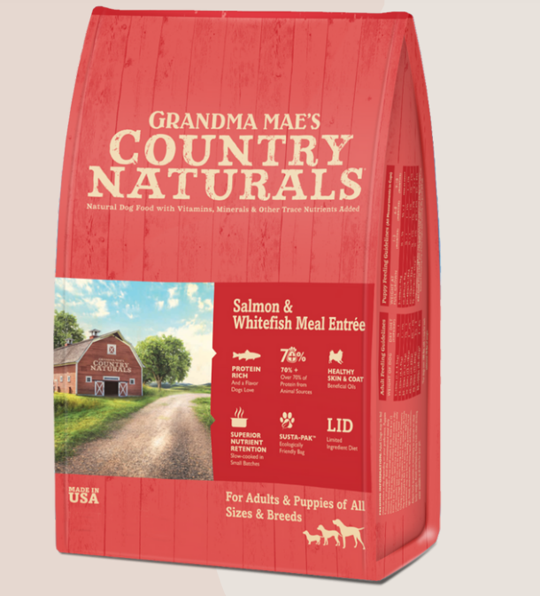 Country Naturals Salmon & Whitefish Meal Entrée Dog Dry Food 12lb