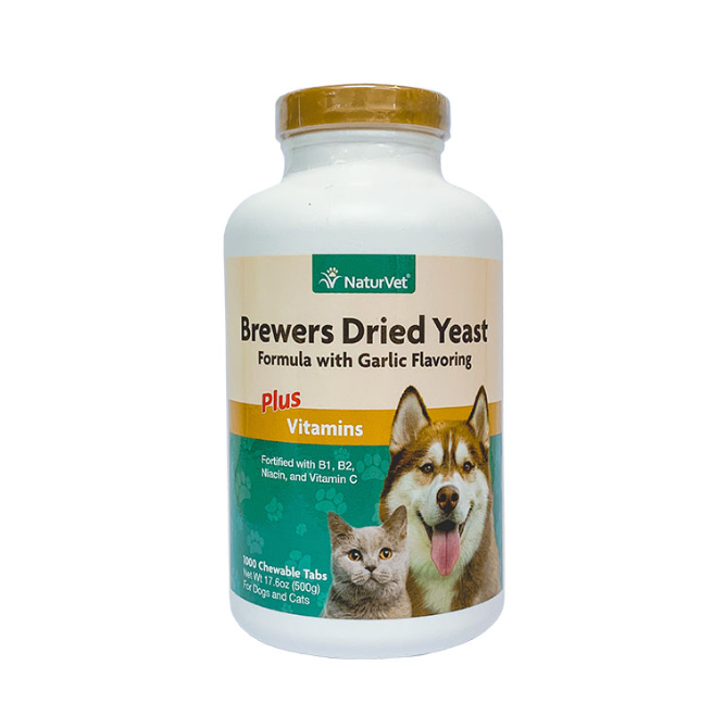 NaturVet Dog and Cat Brewers Dried Yeast Chewable Tablets 500g