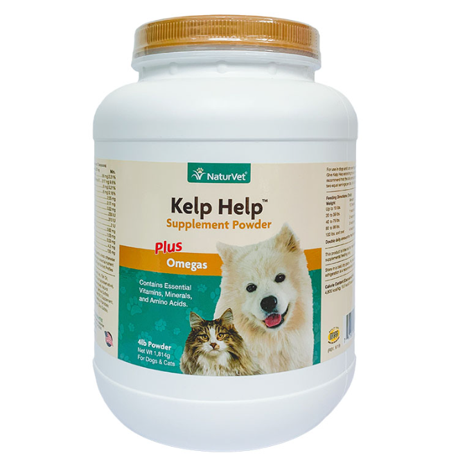 NaturVet Kelp Help™ Powder for Dogs and Cats 4lb