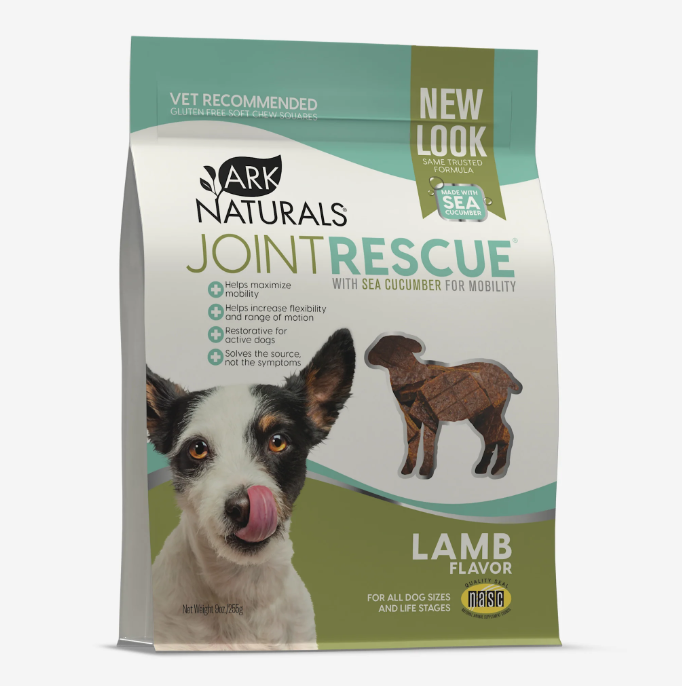 Ark Naturals 犬用關節保健海參配羊肉軟片小食 9oz