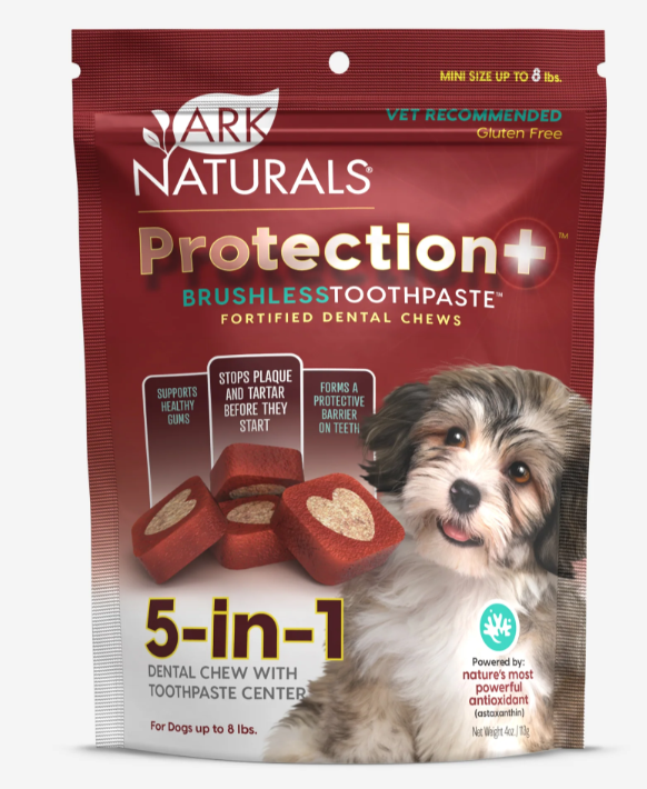 Ark Naturals Dog Protection+ Brushless Toothpaste Mini (Below 8lbs) 4oz