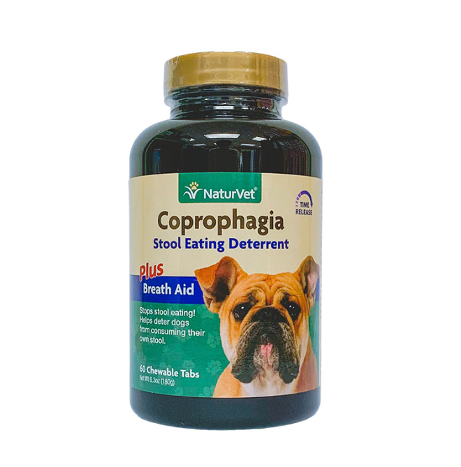 NaturVet Coprophagia Deterrent Tablets for Dogs 180g
