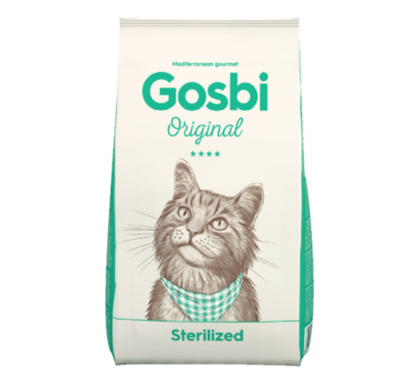 Gosbi Full Nutrition Vegetable and Fruit Cat Series-Neutered Weight Control and Care Adult Cat food 3KG
