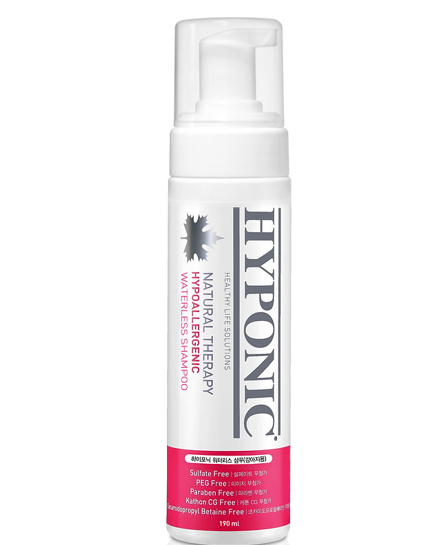 Hyponic Hypoallergenic Waterless Shampoo (For All Pets) 190ml (Scented)