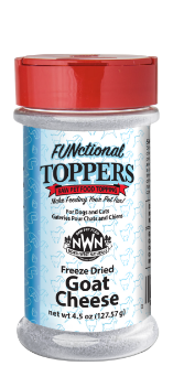 Northwest Naturals Toppers Freeze Dried Goat Cheese For Cat & Dog 5oz