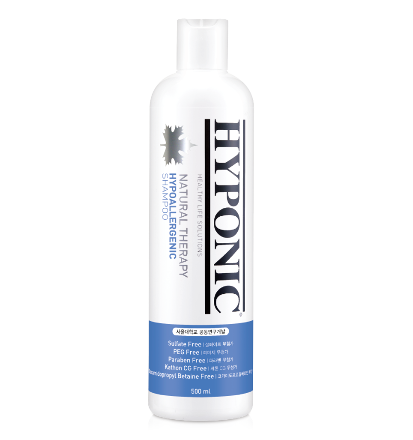 Hyponic 極致低敏 深層潔淨護膚(淺毛色犬/深層潔淨用)沖涼液 500ml