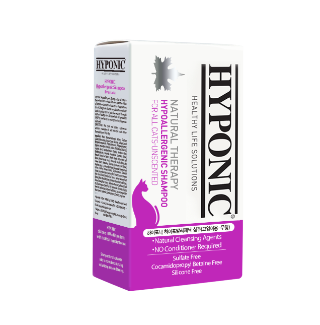 Hyponic Hypoallergenic Shampoo (for all cats_unscented) 10ml X 10pcs