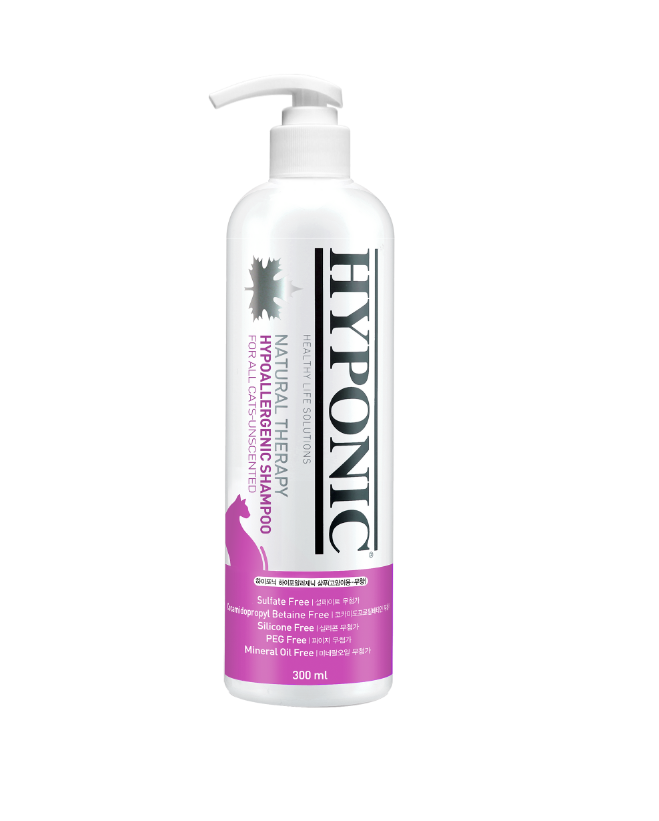 Hyponic 極致低敏原始無味貓用沖涼液 300ml