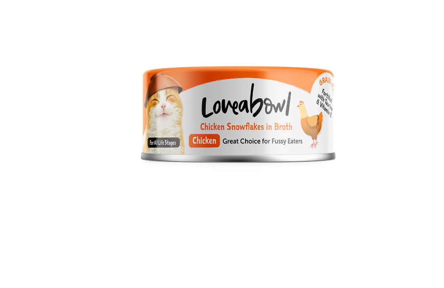 Loveabowl 挑食天然嫩雞配方 貓罐頭 貓糧 70g